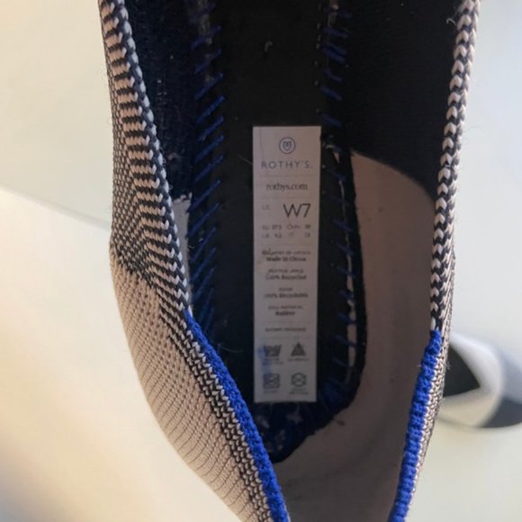 Rothys The Flat Black Multi Color - Picture 6 of 6